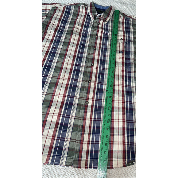 Roper Plaid Western Shirt Men's 2XL Long Sleeve Cotton Button Down Rodeo Cowboy - Picture 4 of 6
